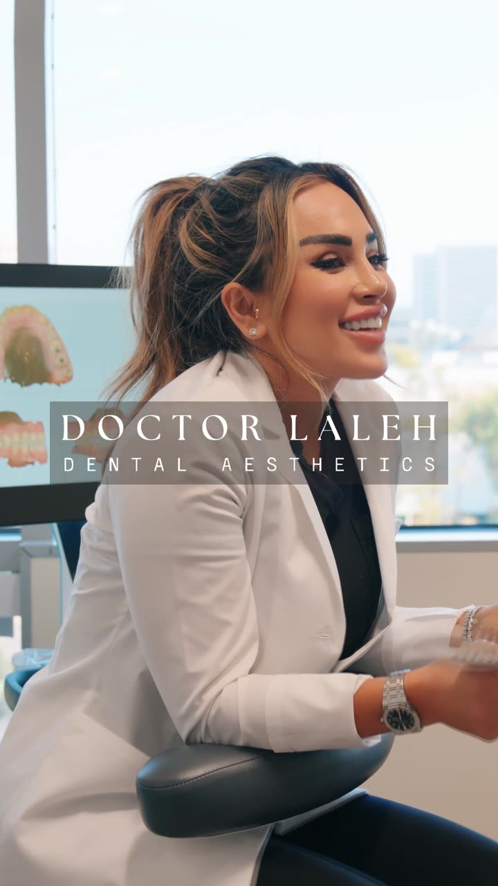 Dr. Laleh in her Irvine practice